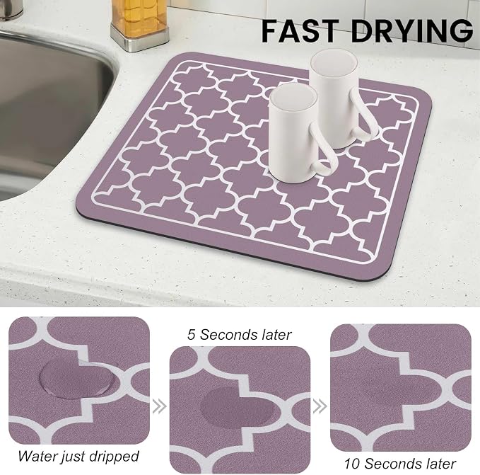 Dish Drying Mat Absorbent Dish Drying Mats - Image 4