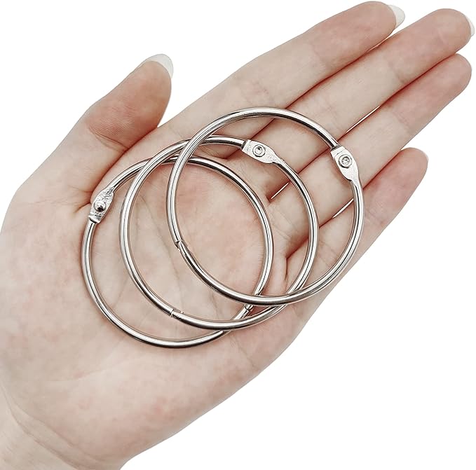 Shower Curtain Hooks Rings, Glide Smoothly Round Shower Rings - Image 7
