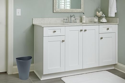 Rubbermaid Spa Works Vanity Wastebasket, Home/Bathroom/Office Use, Small 2.25 - Image 5