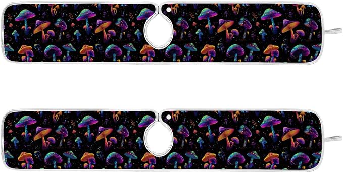 Neon-color Mushrooms Sink Mat for Faucet Sink Splash Guard Faucet Handle Drip - Image 3