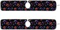 Neon-color Mushrooms Sink Mat for Faucet Sink Splash Guard Faucet Handle Drip by Tatenale