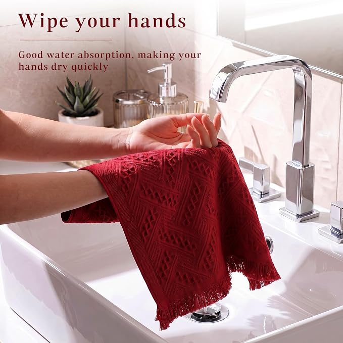 HunnmingRe 17 Pack Boho Hand Towel - Image 5