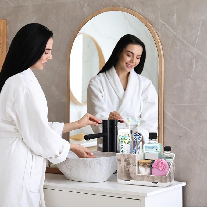 Toothbrush Holders for Bathroom Countertop Organizer | Easy To Clean, Detachable - Image 2
