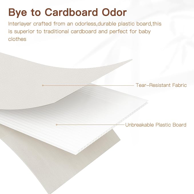 Drawer Organizer Clothes, 10 Pack Dresser Organizer - Image 7