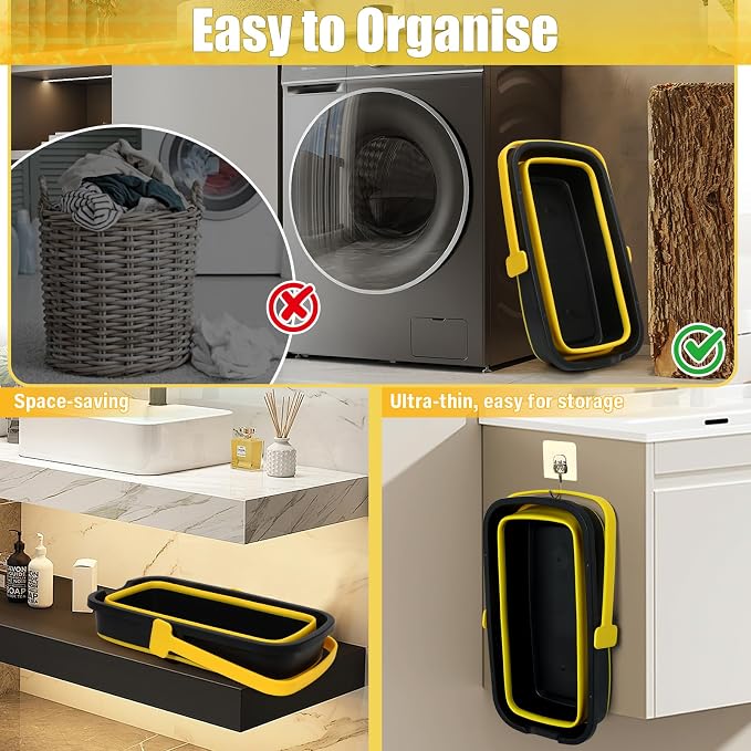 Collapsible Mop Bucket for Cleaning - Image 3