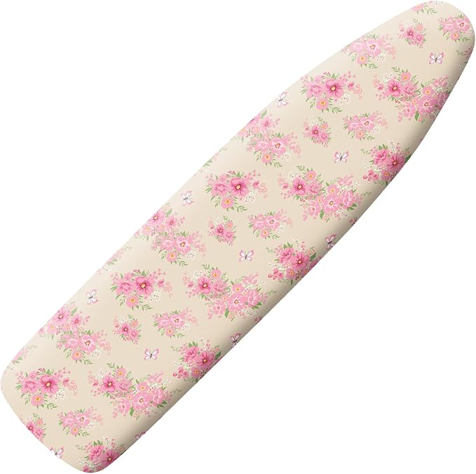 Extra Thick Ironing Board Cover and Pad, 15x54 Ironing Board Cover, Resist by Cliduli