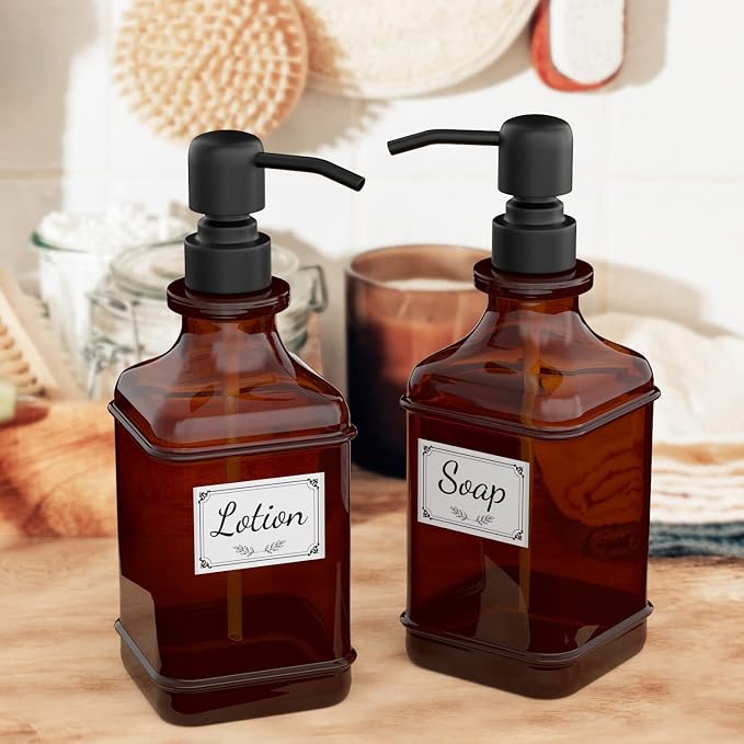 Soap Dispenser 2 Pack, Hand Soap Dispensers - Image 6