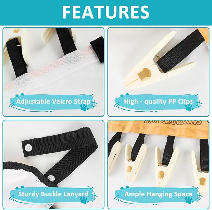 TamBee Travel Hanger Clips, Cruise Ship Essentials Portable Folding Clothes - Image 4
