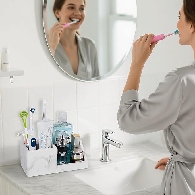 Diatomite Toothbrush Holders Toothpaste Organizer - Image 2