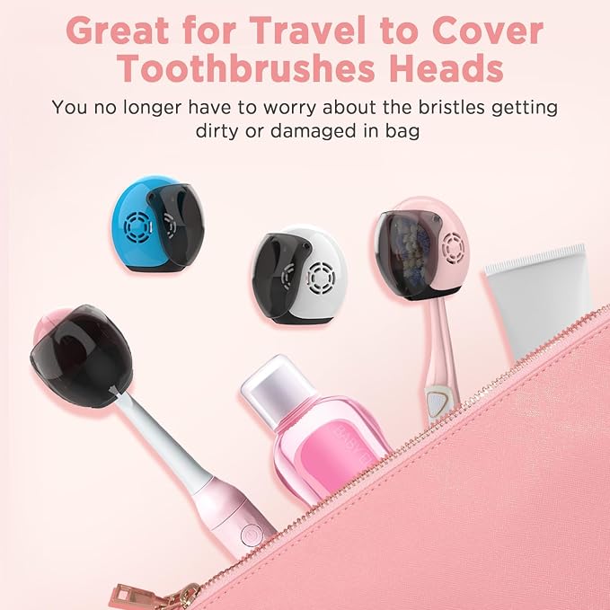 Frekare Toothbrush Covers Caps Brush Pod Case Protector - Image 8