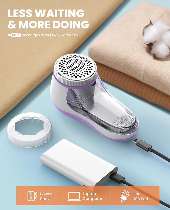 POPCHOSE Fabric Shaver, Lint Shaver - Image 4