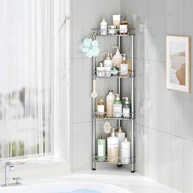 SWTYMIKI Standing Shower Caddy Corner - Image 5