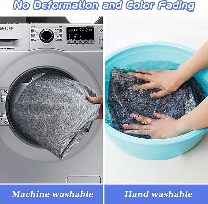 105L Extra Large Storage Bags, Folding Moving Comforter Blanket Storage Bags - Image 5