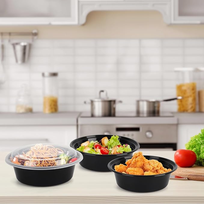 WGCC Meal Prep Containers, Leakproof & Stackable, Dishwasher Safe, - Image 6