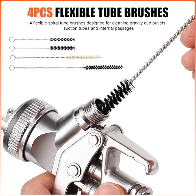 Moon Roses 21PCS Spray Gun Cleaning Kit - Image 3