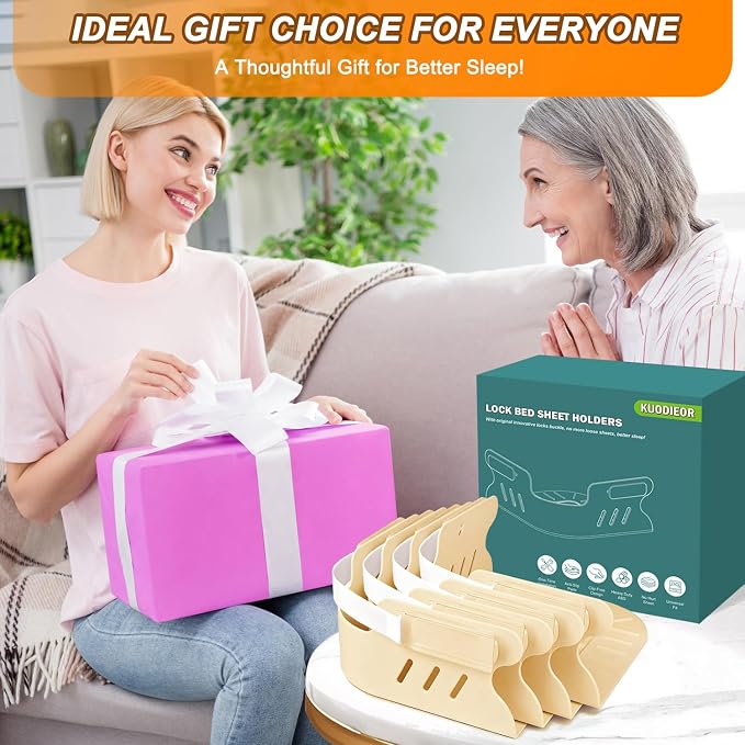 Bed Sheet Holders for Corners, No More Loose Sheets, Easy Installation for Any - Image 7
