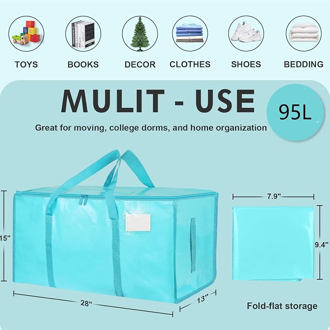 16 Pack-Extra Large Heavy Duty Moving Bags - Image 2
