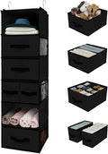 GRANNY SAYS Hanging Closet Organizer, 5 Drawers, 6 Shelves, 6 Pockets | Hanging by GRANNYSAYS