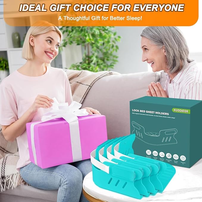 Bed Sheet Holders for Corners, No More Loose Sheets, Easy Installation for Any - Image 7