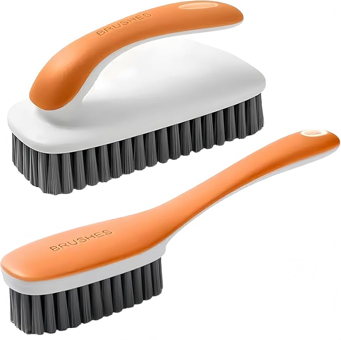 2 Pack Soft Bristle Cleaning Brushes Scrub Brush by Unknown