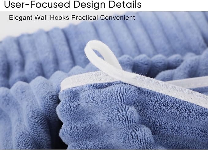 Luxury 3-Piece Quick-Dry Bath Towel Set – Ultra Soft Microfiber Towels | Hand - Image 3
