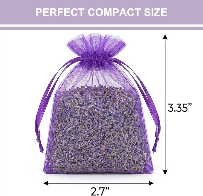 16 Pack Lavender Sachets for Drawers and Closets - Image 3