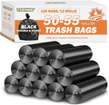 50-55 Gallon Trash Bags Unscented, Fit 187 by TFORING%C2%AE