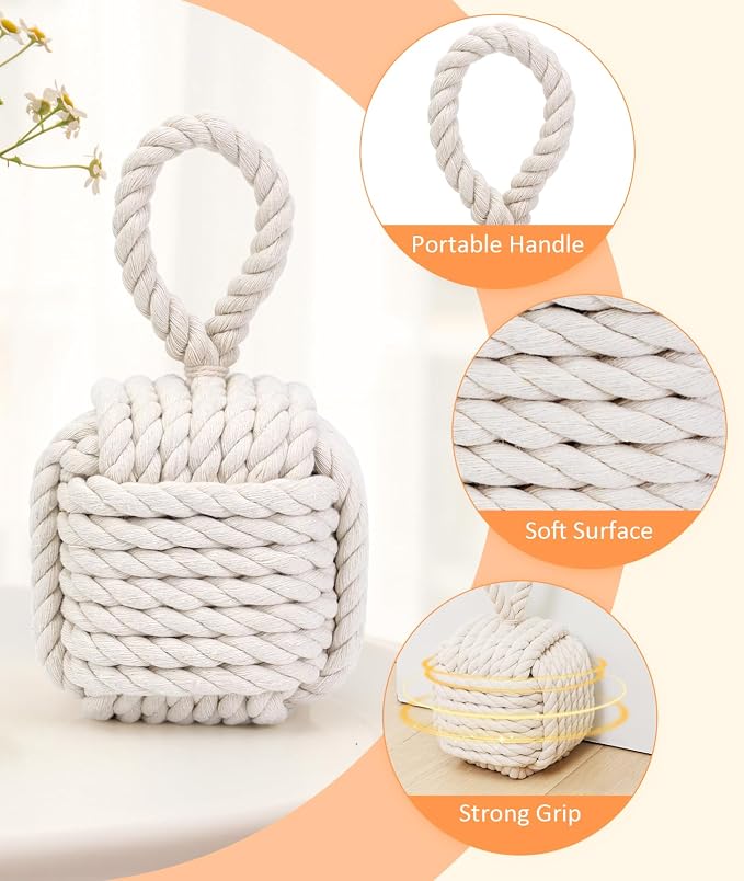 2Pack Decorative Door Stoppers - Image 4