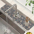Faucet Mat for Kitchen Sink Absorbent Splash Guard Bathroom 23.5"X5.5" by Unknown