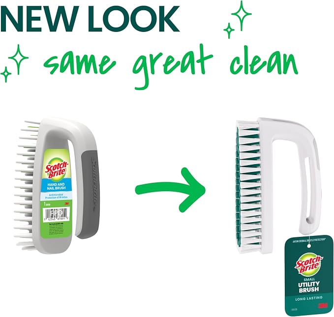 Scotch-Brite Small Utility Brush, 1 Pack | Long Lasting Dish Brush - Image 2