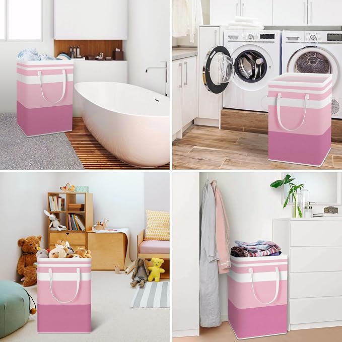 HomeHacks 2 Pack Laundry Baskets, Laundry Hampers Bags | Waterproof, - Image 6