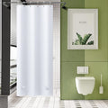 AmazerBath Stall Shower Curtain 36x72, Small Shower Curtain Liner Heavy Duty by AmazerBath