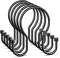 Goowin Shower Curtain Hooks, Simple Shower Curtain Rings, Sturdy Shower Curtain by Goowin