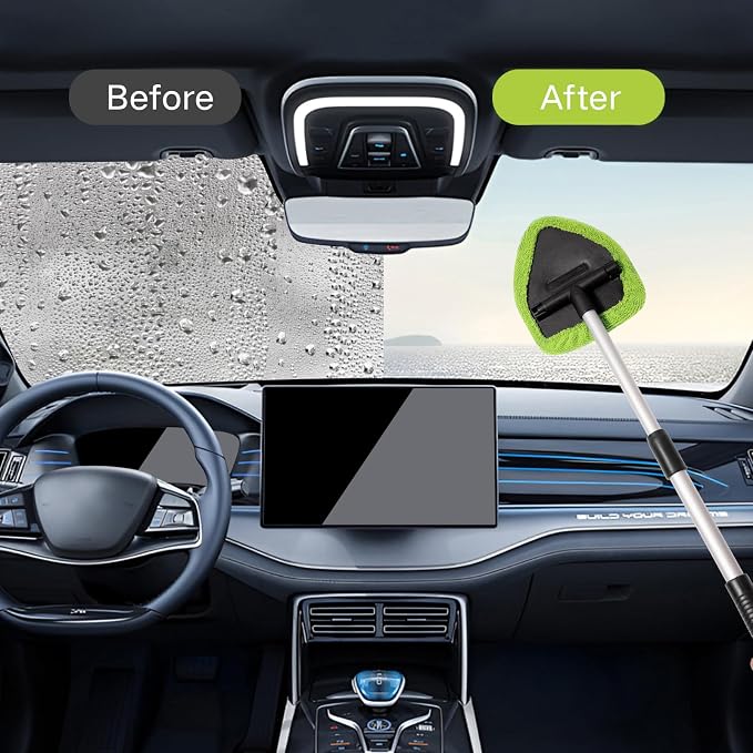 Qydipclin 7pcs Windshield Cleaner Tool Car Window Cleaning Wash Kit - Image 3