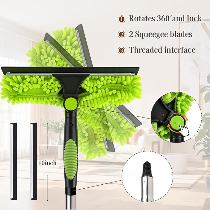 67" Window Squeegee for Window Cleaning - Image 2