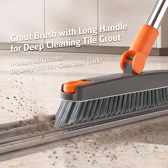 AIR U+ Heavy Duty Grout Scrub Brush - Image 2