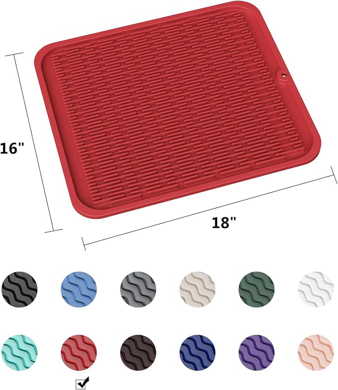 ZLR Oversized Silicone Dish Drying Mat - Image 6