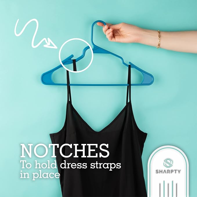 Plastic Hangers Clothes Hangers - Image 3