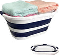 SAMMART 40L Collapsible Plastic Laundry Hamper by SAMMART
