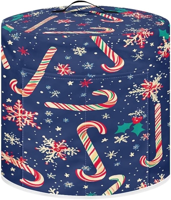 Candy Canes Dust Cover Instant Pot Heavy Duty Waterproof Dust Pressure Cooker Cover Case for Instant Pot Pressure Cooker Instant Pot Appliance Covers Pressure Cooker Size S
