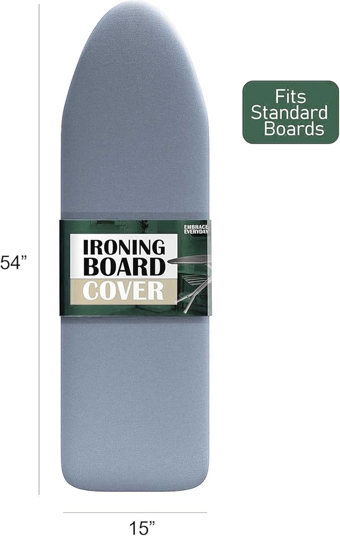 Hearth & Harbor Ironing Board Cover and Pad 15x54 Full Size, Thick Heavy Duty - Image 2