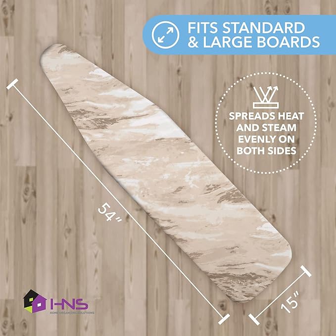 HOLDN’ STORAGE Ironing Board Cover 15 x 54 Padding - Image 3