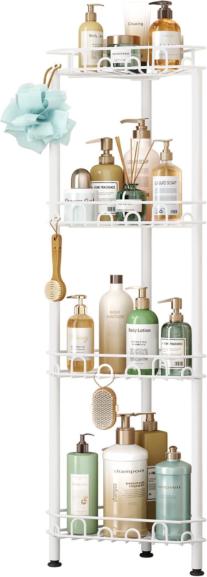 SWTYMIKI Standing Shower Caddy Corner - Image 8