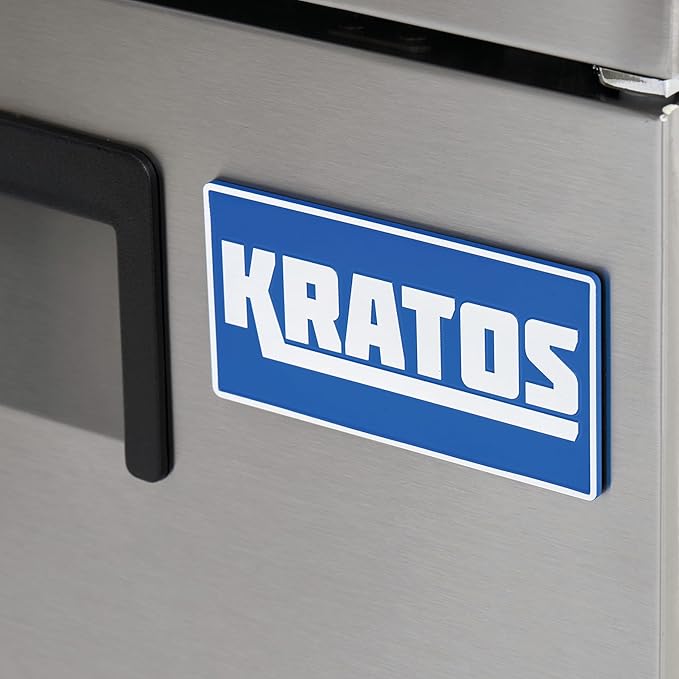 Kratos Commercial Undercounter Freezer, 2 Door 60" Wide All Stainless Steel Freezer for Restaurants, 15 Cubic Ft, 115V (67K-306)