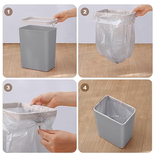 3 PACK - Small Trash Can with Lid - Image 4