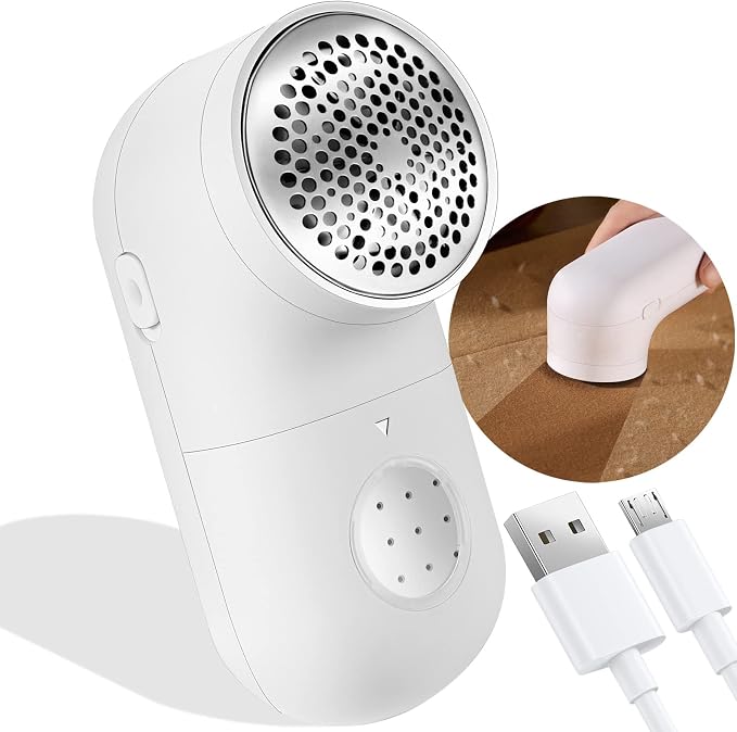 Fabric Shaver, USB Rechargeable Lint Remover by Garstor