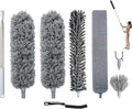 Microfiber Feather Duster with Extension Pole 100 Inches, Cleaning Brush by Unknown