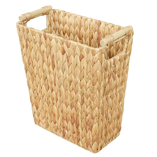 Coeusy 6 Gallon Wicker Trash Can by WEAVECOMFORTINTOEVERYCORNER
