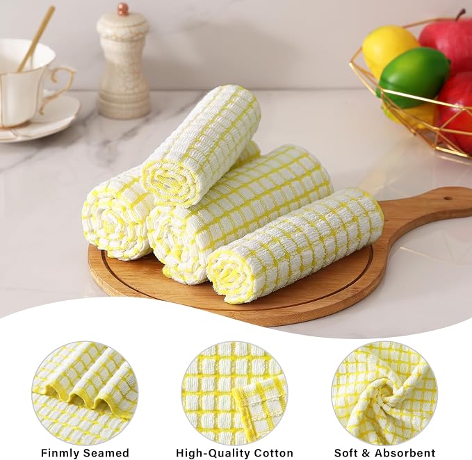 Homaxy Kitchen Towels and Dishcloths Set - Image 4