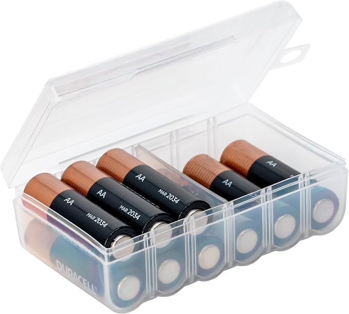 Dial Industries Battery Storage Organizer Case, Holds 12 AA | Keeps loose - Image 5